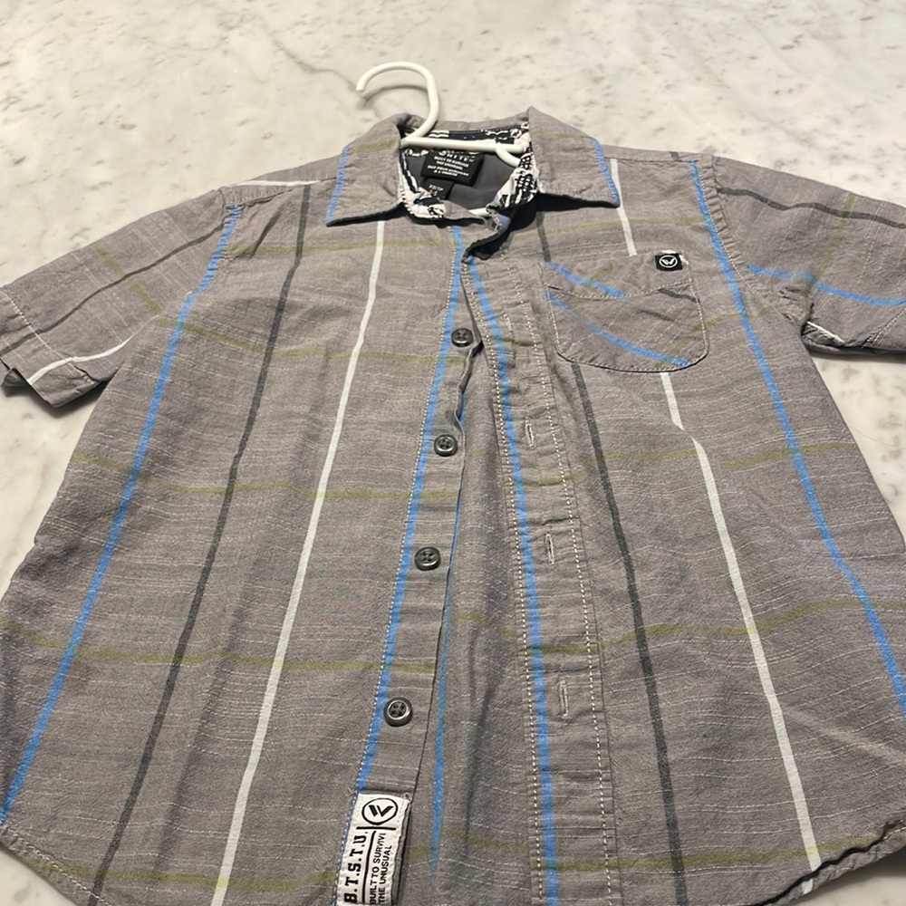 Kids button up